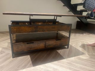 Mesa de centro estilo industrial