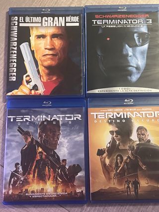 4 Películas Blu-ray Schwarzenegger