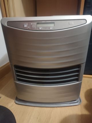 Estufa Parafina Gris/Plata