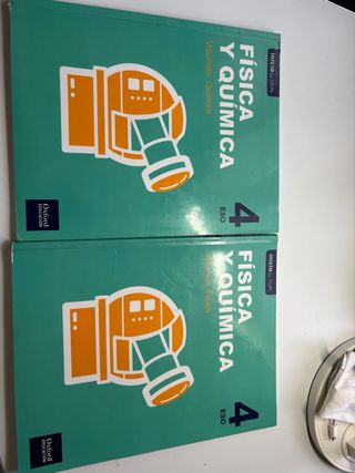 Libros de texto Física y Química 4 ESO