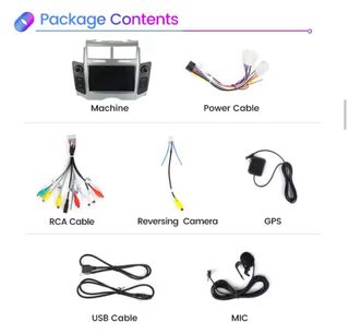 CarPlay Coche Toyota Yaris XP90 Vitz 2005-2012