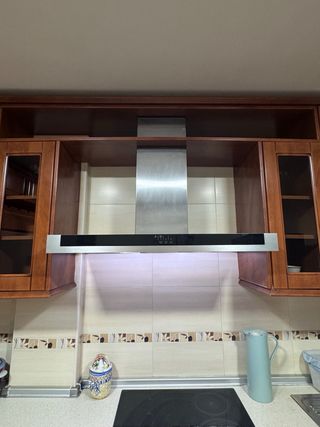Extractor de cocina acero inoxidable