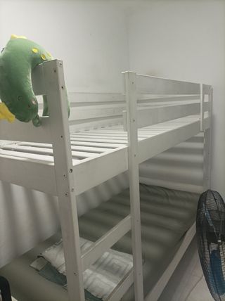 Litera Ikea Blanca Madera