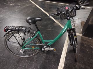 Bicicleta de paseo CONOR verde