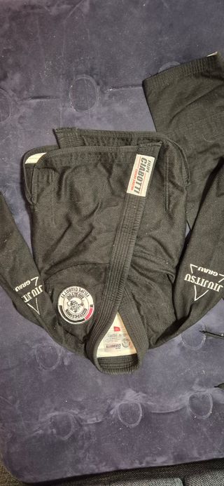 Kimono BJJ Filipe Ciabotti K2 Negro niño