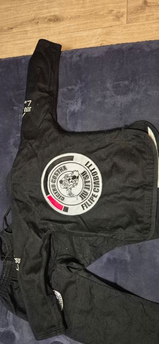 Kimono BJJ Filipe Ciabotti K2 Negro niño