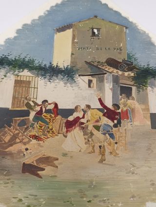 Azulejo Cartuja Sevilla Flamenco