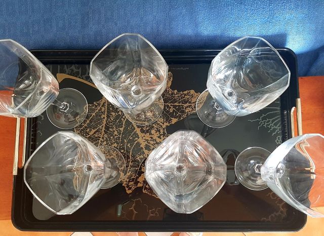 Calici cristallo per vini liquorosi