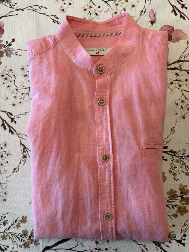 Camisa Easy Wear Rosa