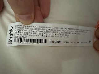 Falda larga Bershka naranja Talla M