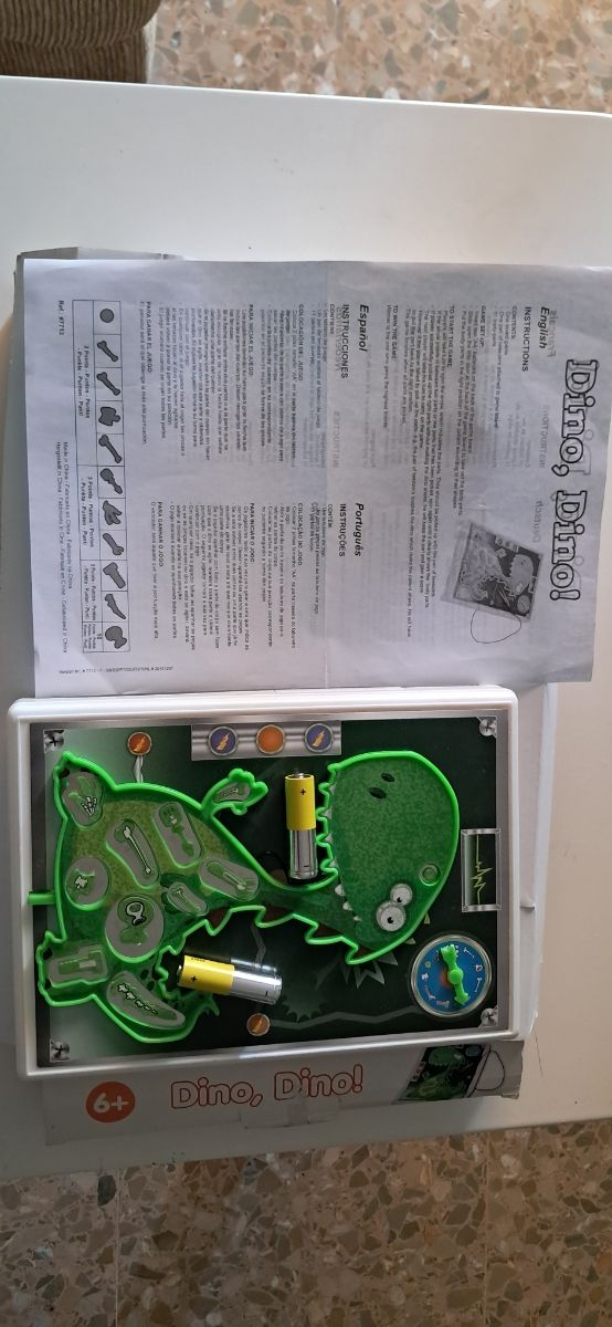 Juego de habilidad Dino Dino