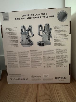 Mochila Portabebé BabyBjörn Harmony Azul