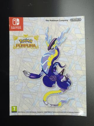 Lámina A5 Pokémon Purpura
