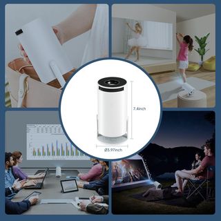 Proyector Blanco Portátil