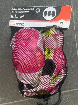 Kit Protecciones Patinaje Infantil Oxelo XS