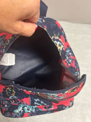 Mochila Roxy Floral Roja y Azul