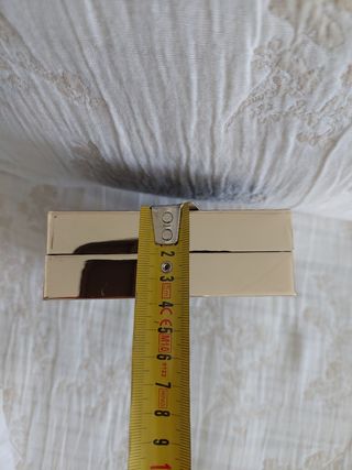 Bolso Clutch Zara Negro y Dorado