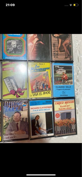 Cassette e porta cassette retrò