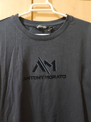 Camiseta Antony Morato Negra Hombre
