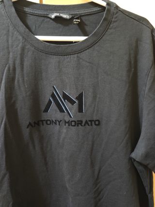 Camiseta Antony Morato Negra Hombre
