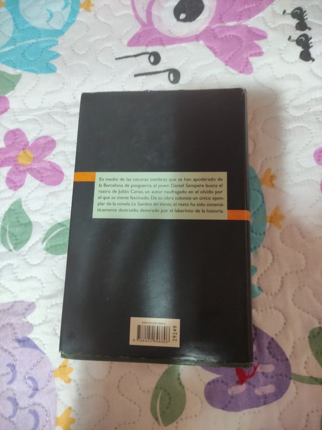 Libro La Sombra del Viento