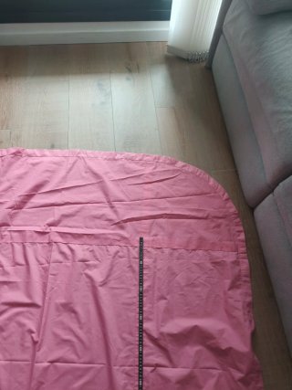 Colcha fina verano rosa