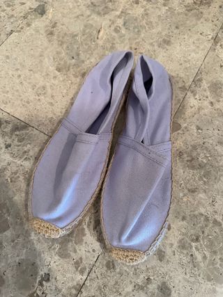 Alpargatas lilas