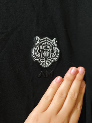 Camiseta Antonio Morato Negra Hombre