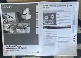 Sony HDR-AS39V Action Cam + Accessori