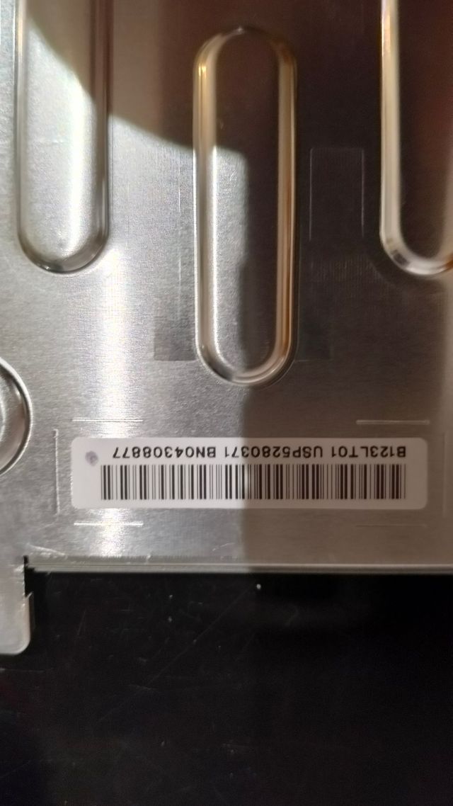 Schermo LCD originale Citroen C4 Picasso LLB123LT01