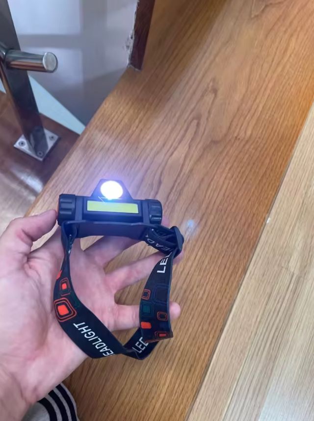 Linterna Frontal LED Recargable