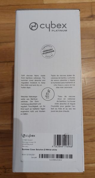 Funda Verano Cybex Solution Z Line