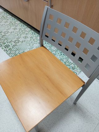 Conjunto de mesa de cocina con 2 sillas – moderno