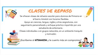 Clases de repaso de primaria