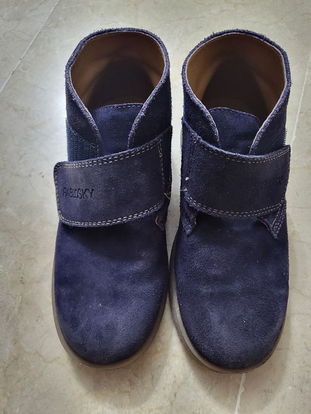 Botines Pablosky Azul Marino Talla 34