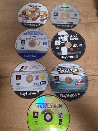Pack 7 juegos para PlayStation 2
-El padrino ps2