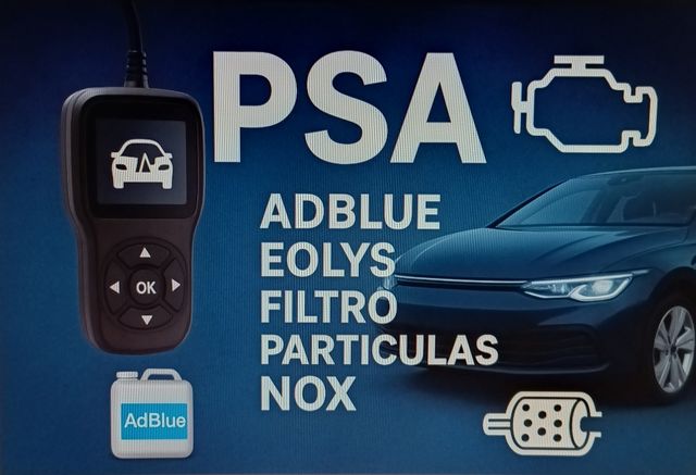 Dispongo de interfaz Lexia3 de diagnosis PSA 2024