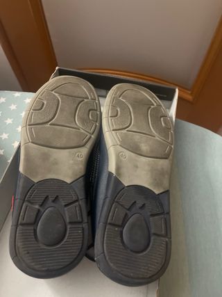 Zapatos náuticos niño Route 83 azul