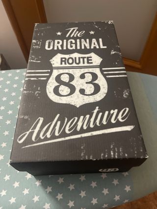 Zapatos náuticos niño Route 83 azul