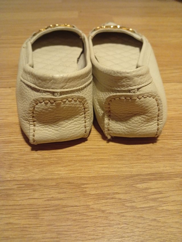 Mocasines Park Lane Mujer Beige Nuevos