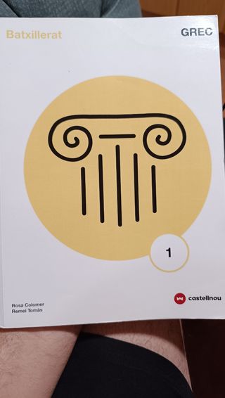 Llibre 1 Grec de batxillerat