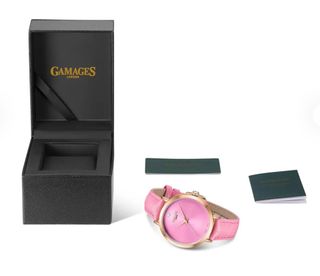 Reloj Gamages of London Nebula Rosa Mujer