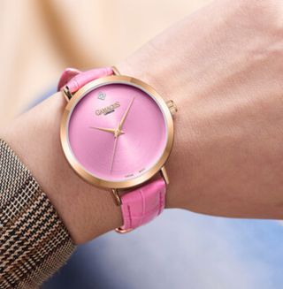 Reloj Gamages of London Nebula Rosa Mujer