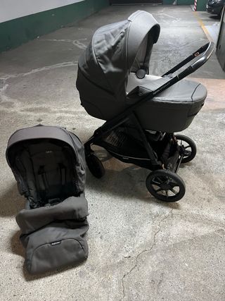 Carro de bebé Inglesina Aptica XT dúo gris