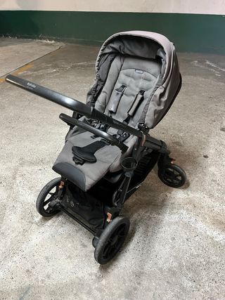 Carro de bebé Inglesina Aptica XT dúo gris