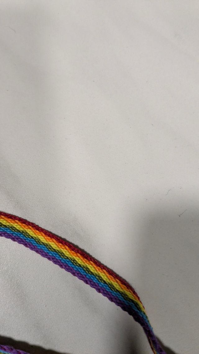 Cordones deportivos multicolor.Bandera LGTVI