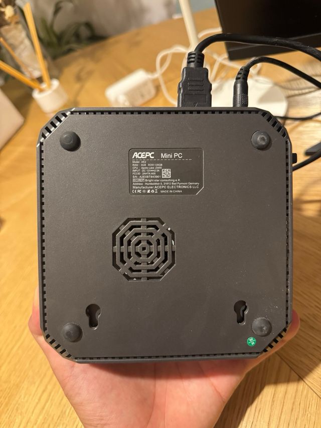 Pack completo oficina / teletrabajo – Mini PC + 