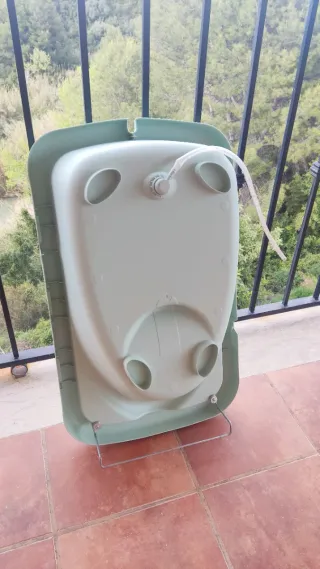 Bañera cambiador para bebé