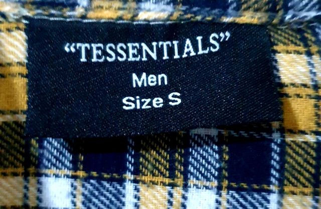 Camisa de cuadros talla S