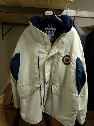 Giaccone Beige/Blu Taglia XL prezzo trattabile 